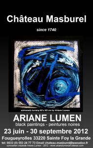 Ariane Lumen - Black Paintings - Peintures Noires Ariane Lumen - Black Paintings - Peintures Noires